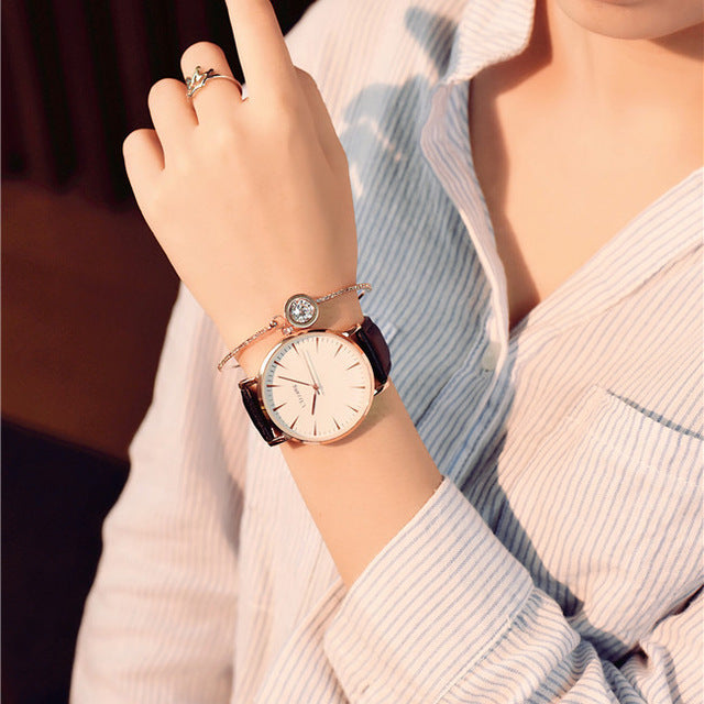 Exquisite simple style women watches